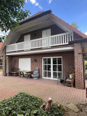 Rotklinker Einfamilienhaus in Hemsen