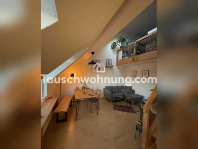 Tauschwohnung: Tauschen Maisonette Wohnung gegen 2ZiWo +Balk. Zentral