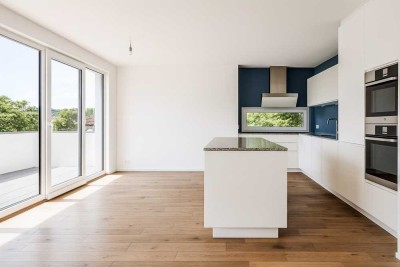 Helle 4-Zimmer-Wohnung mit Westsonne und Weitblick