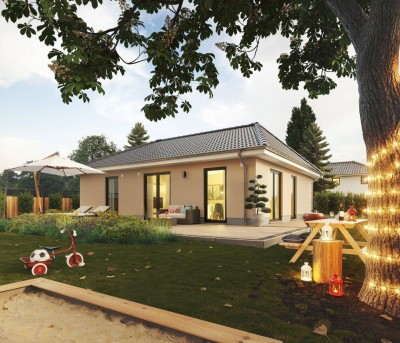 Moderner BUNGALOW im Grünen nahe Korneuburg, PROVISIONSFREI !! mit 350 bis 500m² Grundanteil