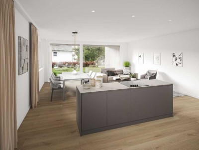 Großzügige Gartenwohnung in schönem Neubau