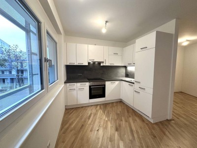Neuwertige 2-Zimmer-Wohnung mit Balkon direkt an der U2 sowie Alter und Neuer Donau