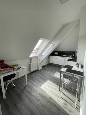 Exklusive, sanierte 1-Zimmer-Dachgeschosswohnung in Greifswald Hansestadt
