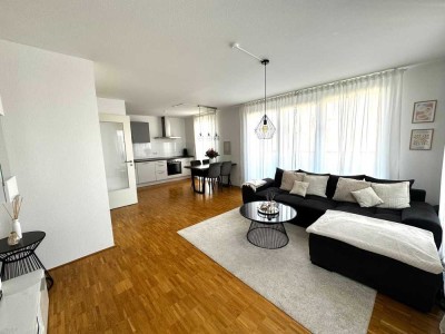 Neuwertige Wohnung mit zwei Zimmern sowie Balkon und EBK in Rastatt
