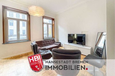 Ostertor / Charmante 2-Zimmer-Wohnung mit Sonnenterrasse im historischen Bremer Viertel