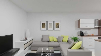 Mannheim-Neckarau – kernsanierte 3-Zimmer-Wohnung mit großer Südterrasse und Neubauniveau