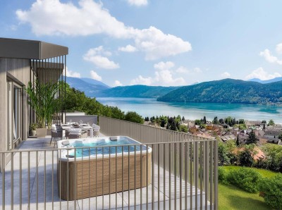 Neubau-PENTHOUSE mit traumhaftem Ausblick über Millstatt und den Millstätter See (Top 7)