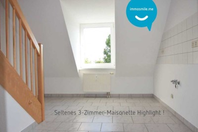 3-Raum • Einbauküche möglich • Balkon • Maisonette • Wanne • Laminat • schnell sein lohnt sich