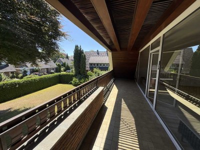 Zentralgelegene 2-Zimmer-Wohnung mit großer Loggia und Einbauküche in Telgte