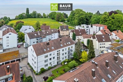 360°| Charmante Dachgeschosswohnung nahe Bodensee - Ideal für Singles oder Paare!