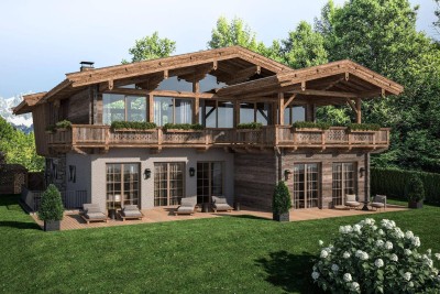 Neubauchalet fußläufig ins Zentrum