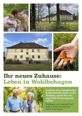 Niedrige Nebenkosten dank Wärmepumpe + PV: Neu renovierte 4-Zi-Wohnungen in Wolfshagen ab 09/25
