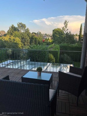 RESERVIERT. Ratingen-Mitte: Ihr Wohnglück am Rande der Innenstadt -  3-Zi-Whg.+ Dachterrasse (28 qm)