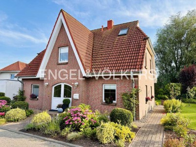Großzügiges  Friesenhaus mit Gartenparadies in Elmenhorst: Modernes Wohnen & gute Lage