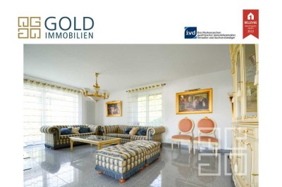 GOLD IMMOBILIEN: Elegant und großzügig - ein Domizil mit Villencharakter