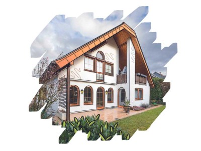 Freistehendes Zweifamilienhaus + Appartement