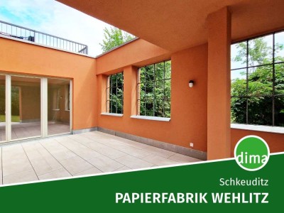 ERSTBEZUG sanierte Papierfabrik | Wohntraum am Wasser mit Atrium, Garten u. Südwest-Terrasse u.v.m.