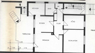 Helle 3,5-Zimmer-Wohnung mit kleinem Garten in Walzbachtal