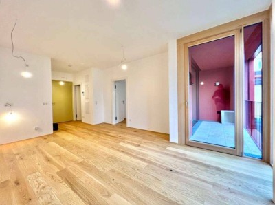 NEUBAU: 2-Zimmer-Luxuswohnung mit Loggia in Toplage