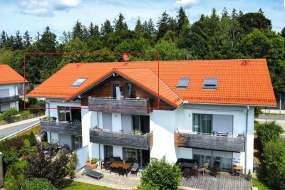 Dachgeschosswohnung mit Bergblick in ruhiger & zentraler Lage von Holzkirchen