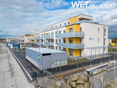 Neufurth. 90 m² Eigentumswohnung Euro 309.630,- mit Balkon und PKW-Einstellplatz.