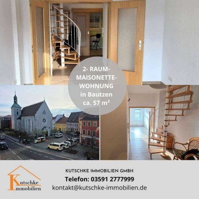helle 2-Raum - tolle Maisonette-Wohnung mit Einbauküche in Bautzen