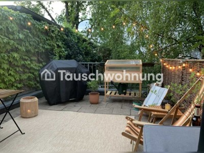 Tauschwohnung: 2-Zimmer-Wohnung in Rodenkirchen mit Terrasse und Balkon