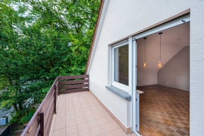 Perfekt geschnittene, sonnige Wohnung mit EBK + 2 Balkonen