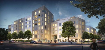 Preisgedämpfte Neubauwohnung an der Grenze zu Oberkassel