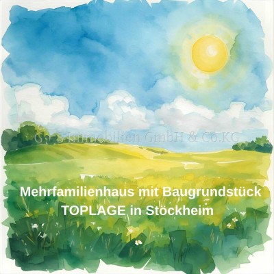 TOPLAGE in Stöckheim: Baugrundstück mit gepflegten Mehrfamilienhaus