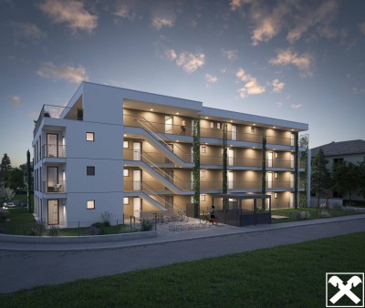 PROVISIONSFFREI-2 Zimmer Wohnung mit sonnigem Balkon