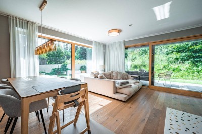 Exklusive Gartenwohnung in Ruhelage