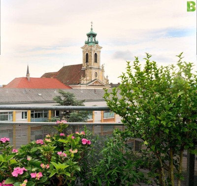 Korneuburg Zentrum - Das sind ja schöne Aussichten!: 4-Zimmer Eigentumswohnung mit 2 Terrassen &amp; Balkon