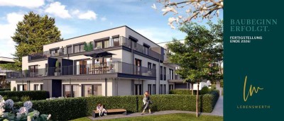 Lebenswerth I Kompakte 4-Raum-Gartenwohnung I Westausrichtung & Blick auf die Rheinauen I