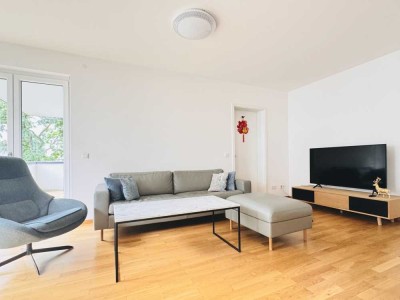 Elegante, vollmöblierte Wohnung im Europaviertel – ideal für stilbewusste Stadtmenschen.