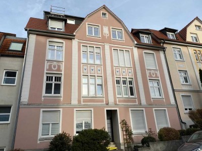 Lüdenscheid: Charmante 2-Zimmer-Altbau-Wohnung mit großem Balkon in bester Wohnlage "Im Halsey"