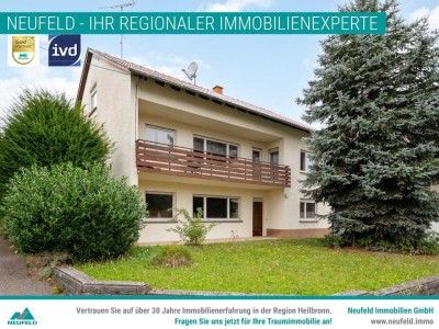 Geräumiges Einfamilienhaus mit großem Grundstück und vielseitigem Ausbaupotenzial in ruhiger Lage!