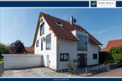 Modernes, energieeffizientes Einfamilienhaus mit Garten in ruhigem, familienfreundlichem Wohngebiet