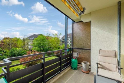 Sofort verfügbare 3-Zimmerwohnung mit sonnigem Balkon in Wesseling - Erbpachtgrundstück