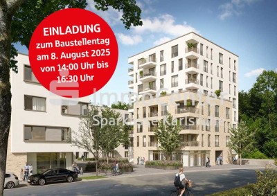 Baustellentag am 08.08.25 - 14.00-16.30 Uhr - Jetzt Informieren! Moderne 2-Zimmer-Neubau-Wohnung in