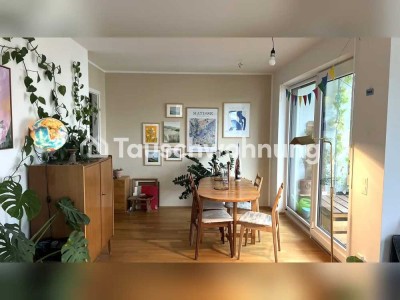 Tauschwohnung: Biete: 2,5-Zi. Whg. mit Balkon + Tiefgara. Suche: 3-Zi. Whg