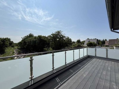 Maisonette - Wohnung mit großem Balkon