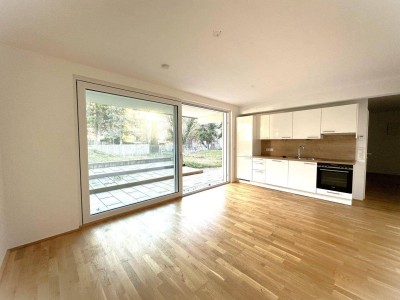 Garten-Wohnung in Ruhelage | LUFTWÄRMEPUMPE | Nähe RIVERSIDE