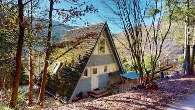 Wochenend/ Ferienhaus mit Sonnenterrasse im Feriendorf