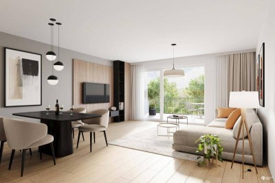 IHR NEUES ZUHAUSE IN DER HAASGASSE 8-10.
WOHNEN. WOHLFÜHLEN. WOLKERSDORF --&gt; INFOTAG am 09.10.2025