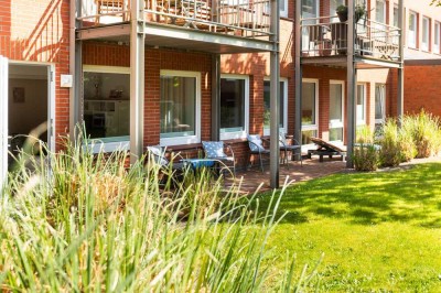 Moderne Erdgeschosswohnung am Januspark mit 2 Schlafzimmer und Garten