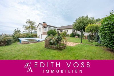 Zentrum Nahe Bungalow mit großem Grundstück und Pool in bester Wohnlage in Weinheim