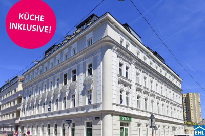 Exklusives Wohngefühl: Altbauprojekt mit hochwertiger Ausstattung - jetzt inklusive Küche!