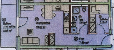 2-Zimmer-Wohnung mit geh. Innenausstattung mit Balkon und EBK in Mallersdorf-Pfaffenberg