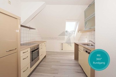 Einbauküche inklusive! Gemütliche 3-Zimmer-Wohnung mit Tageslichtbad am Zeisigwald